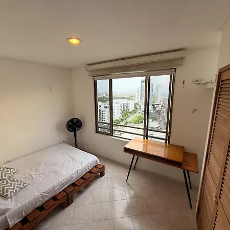 Habitación Vista Mar Caribe Ideal Nómada Digitales